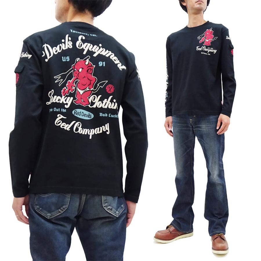 TEDMAN（テッドマン） 長袖Tシャツ ロンT DEVIL EQUIPMENT エフ商会