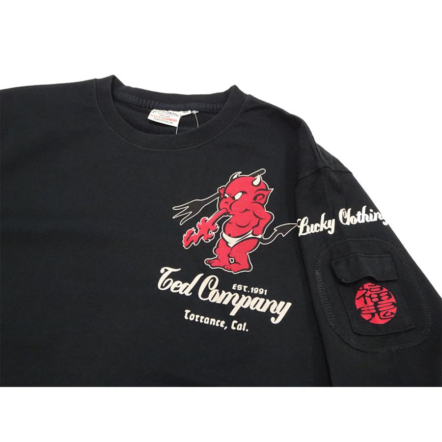 TEDMAN（テッドマン） 長袖Tシャツ ロンT DEVIL EQUIPMENT エフ商会