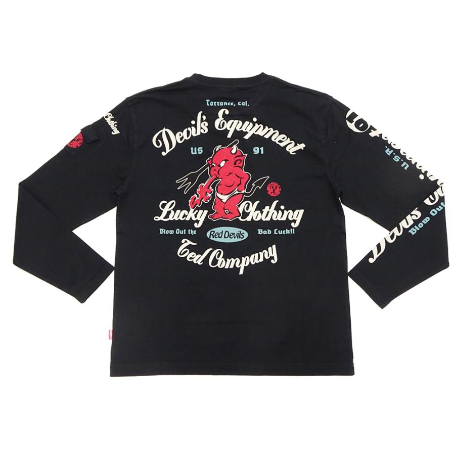 TEDMAN（テッドマン） 長袖Tシャツ ロンT DEVIL EQUIPMENT エフ商会