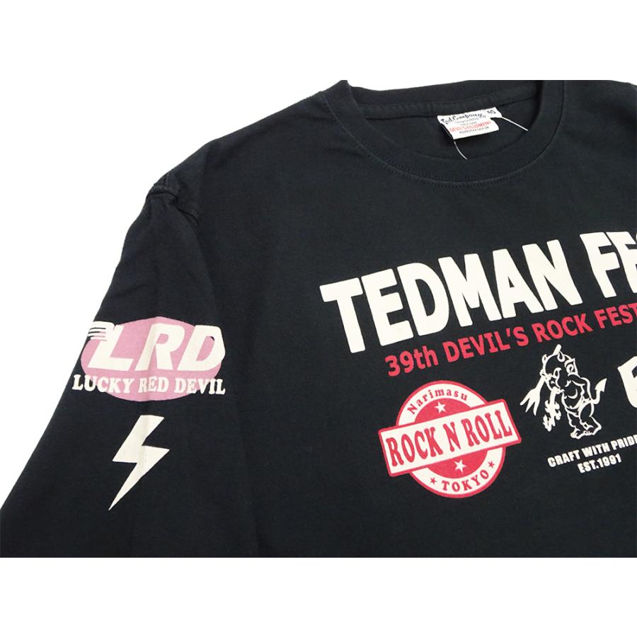 テッドマン ロンT TDLS-363 TEDMAN FES. 黒 42(L) - トップス テッドマン ロンT TDLS-363 TEDMAN FES. 黒 42(L) - トップス