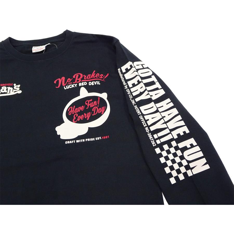 TEDMAN（テッドマン） 長袖Tシャツ ロンT TED'S MOTORCYCLE ミニバイク