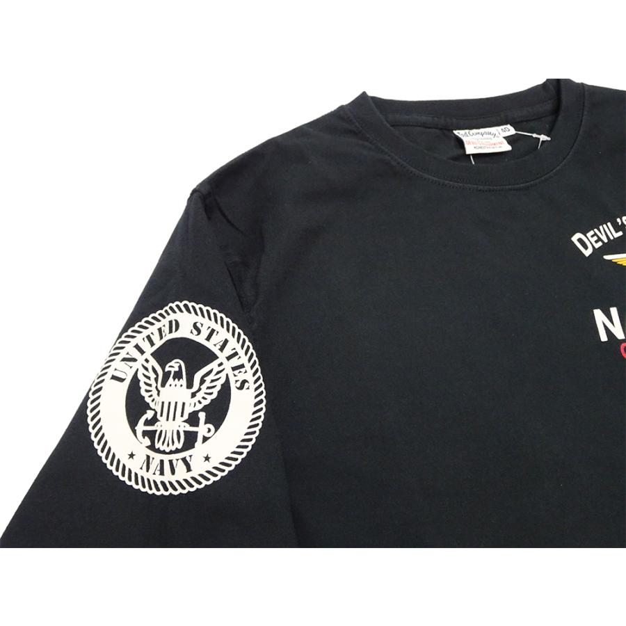 TEDMAN（テッドマン） ロンT TEDMAN 長袖Tシャツ NAVY SEEBEE 海軍建設