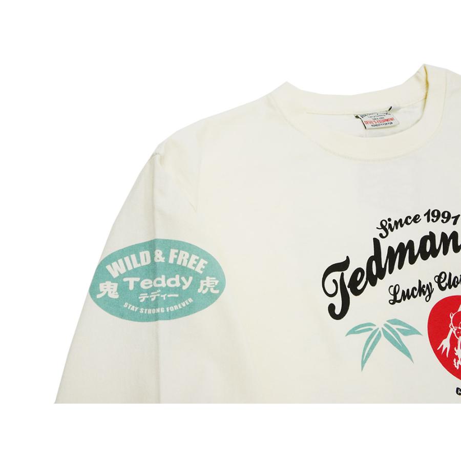TEDMAN テッドマン ロンT 長袖Tシャツ 鬼虎 タイガー&テッドマン