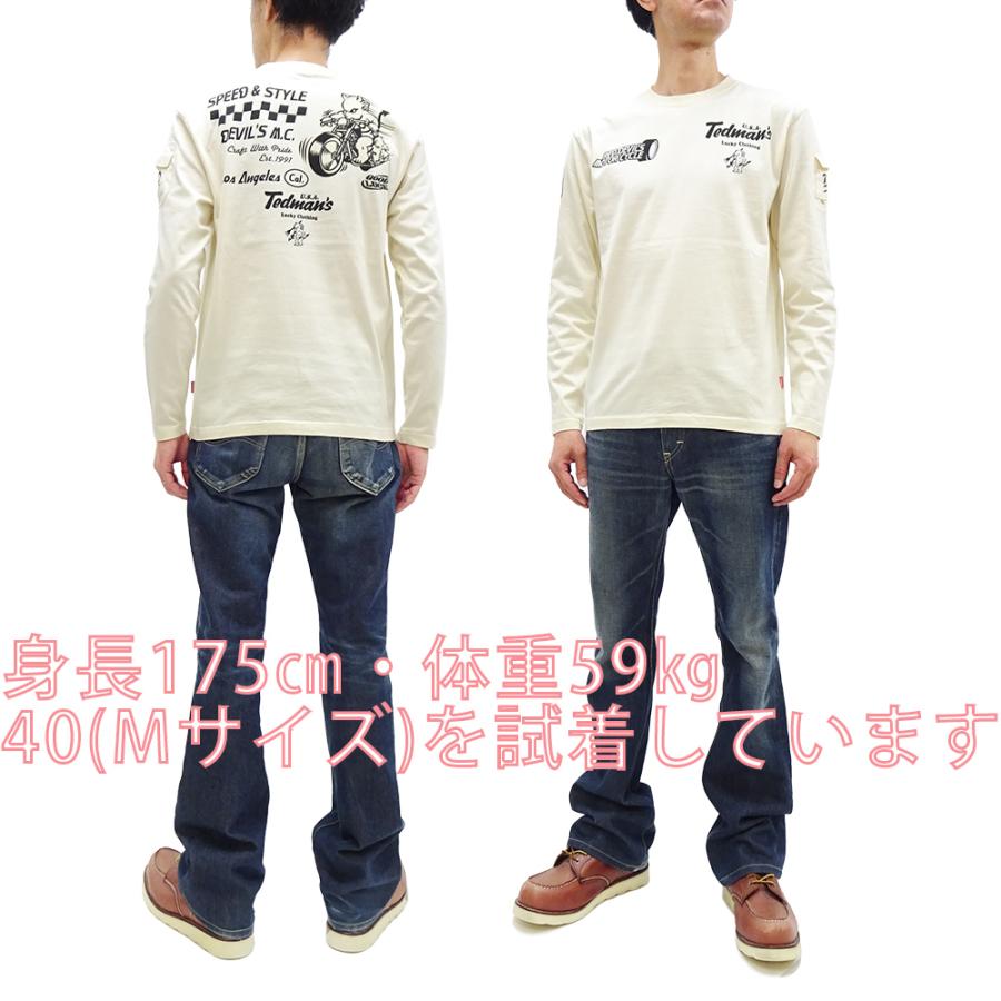 TEDMAN（テッドマン） ロンT TEDMAN 長袖Tシャツ バイク Devil's M.C.