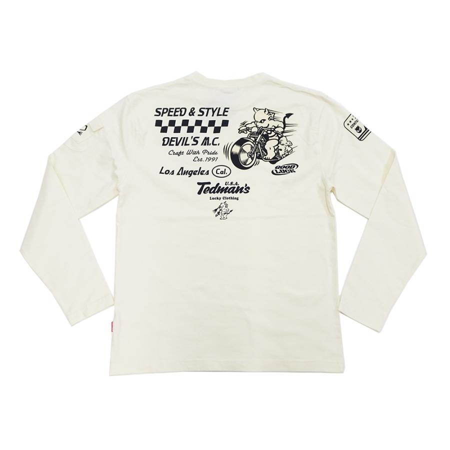 TEDMAN（テッドマン） ロンT TEDMAN 長袖Tシャツ バイク Devil's M.C.