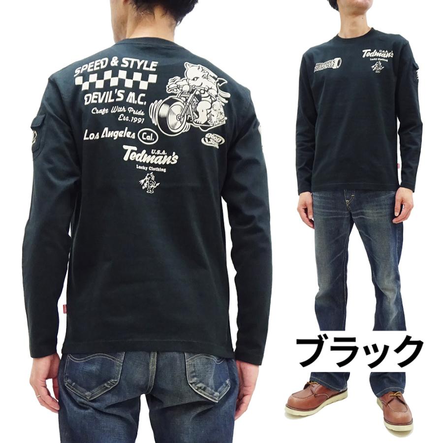 TEDMAN（テッドマン） ロンT TEDMAN 長袖Tシャツ バイク Devil