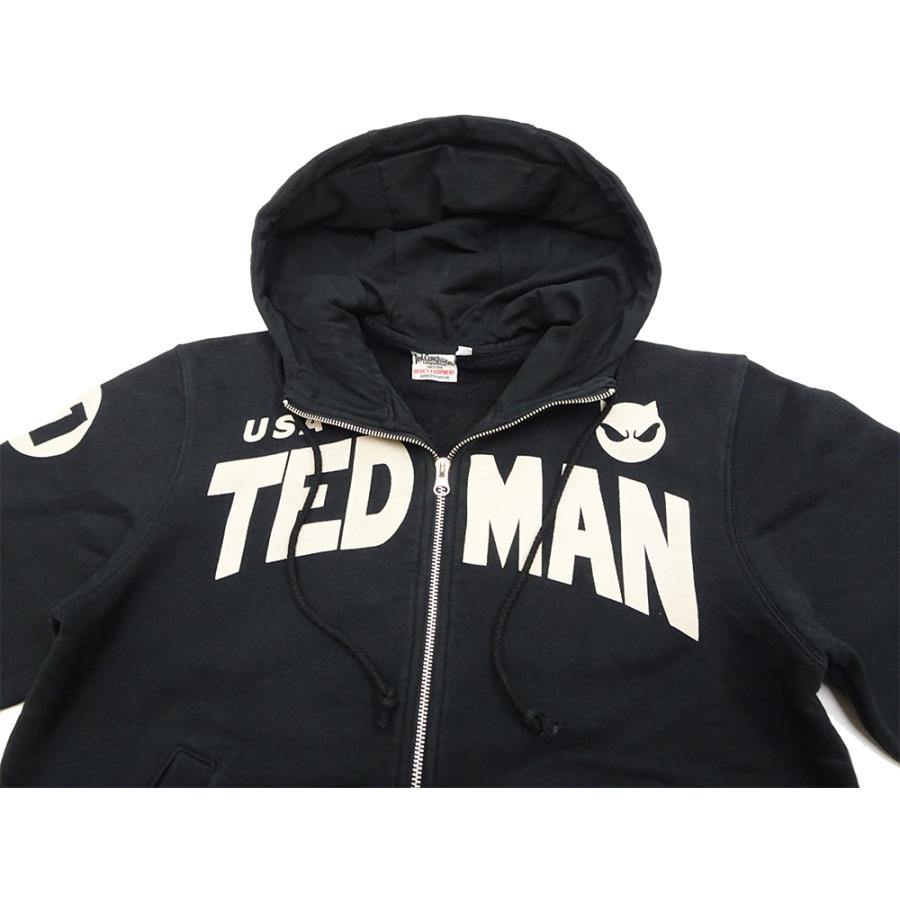 TEDMAN（テッドマン） パーカー 裏毛スウェット フーディ ビッグロゴ