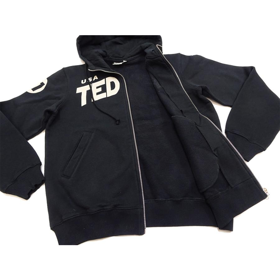 TEDMAN（テッドマン） パーカー 裏毛スウェット フーディ ビッグロゴ
