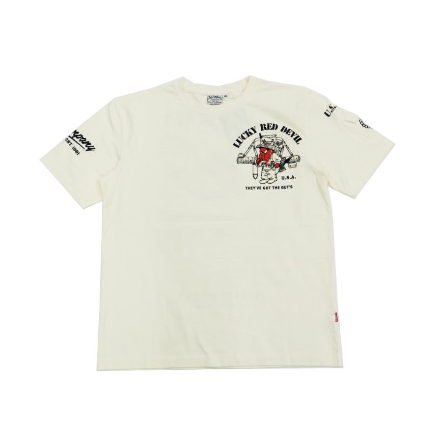 TEDMAN 半袖Tシャツ TDSS-514 テッドマン U.S.ARMY 軍用装備品 ミリタリーTシャツ エフ商会 オフ白 新品｜rodeomatubara｜03