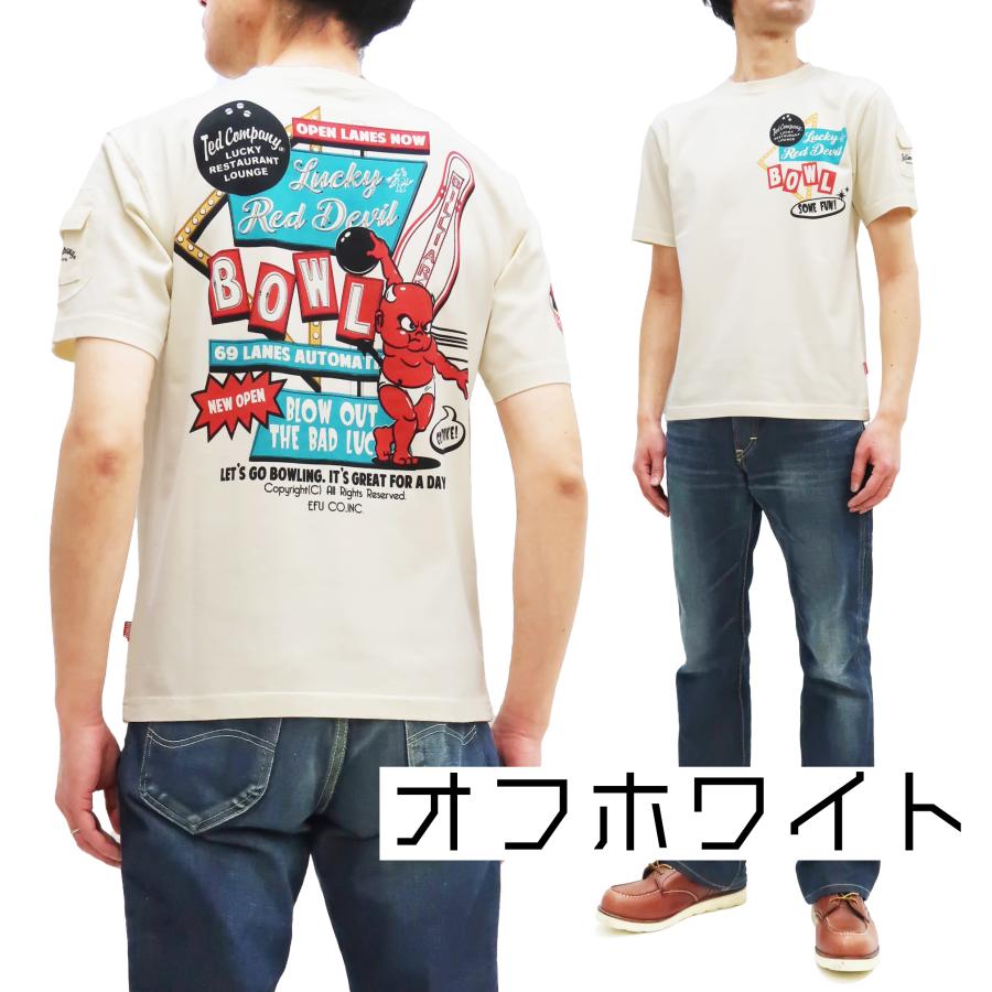 テッドマン 半袖Tシャツ TEDMAN Tシャツ T.B.A. ボウリング ラッキーボール エフ商会 TDSS-553 新品｜rodeomatubara｜14