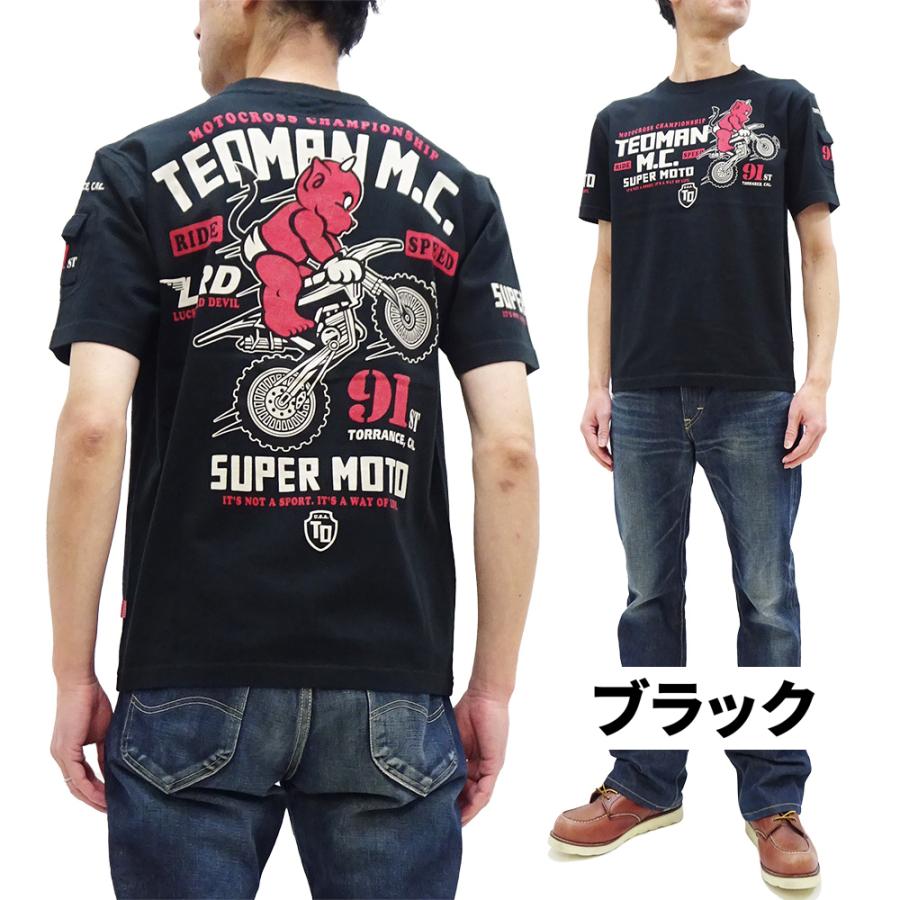 テッドマン Tシャツ TEDMAN 半袖Tシャツ SUPER MOTO モトクロス Tシャツ エフ商会 TDSS-562 新品｜rodeomatubara｜02