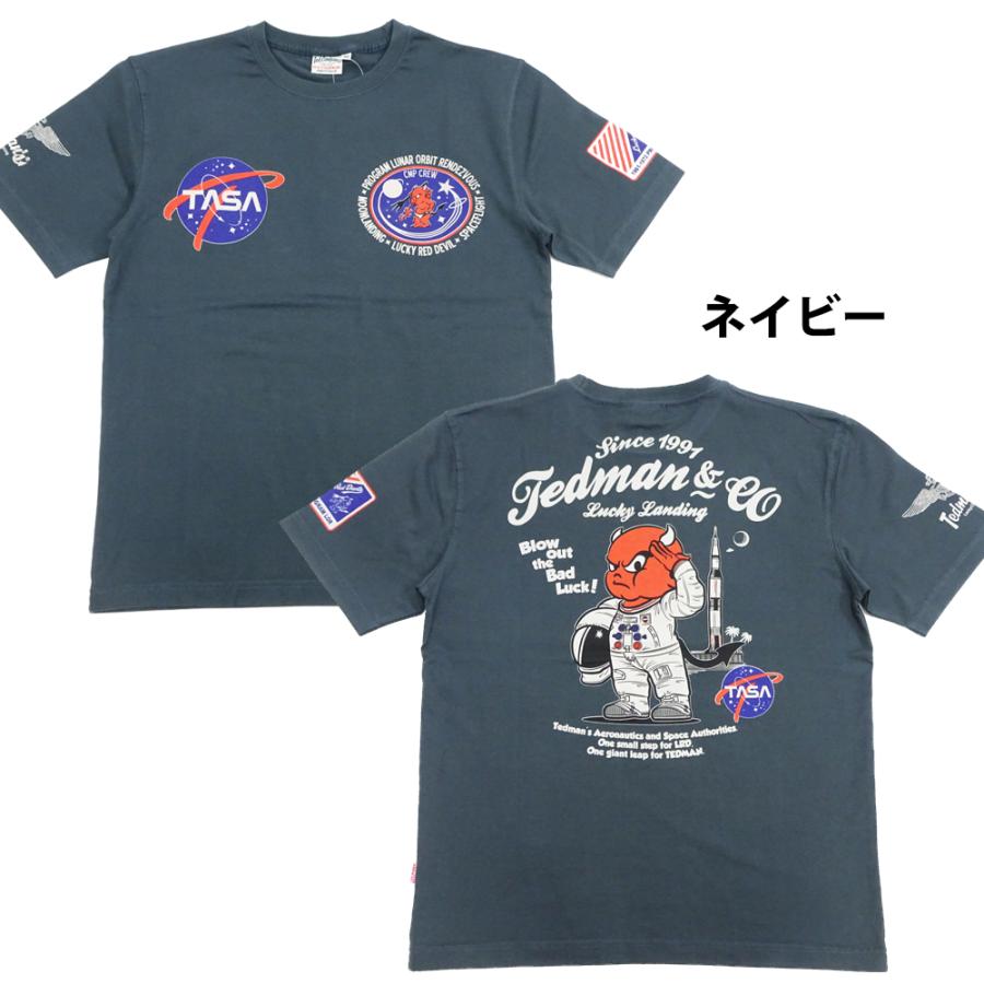 TEDMAN（テッドマン） Tシャツ 半袖Tシャツ TASA PROGRAM LOR アストロ