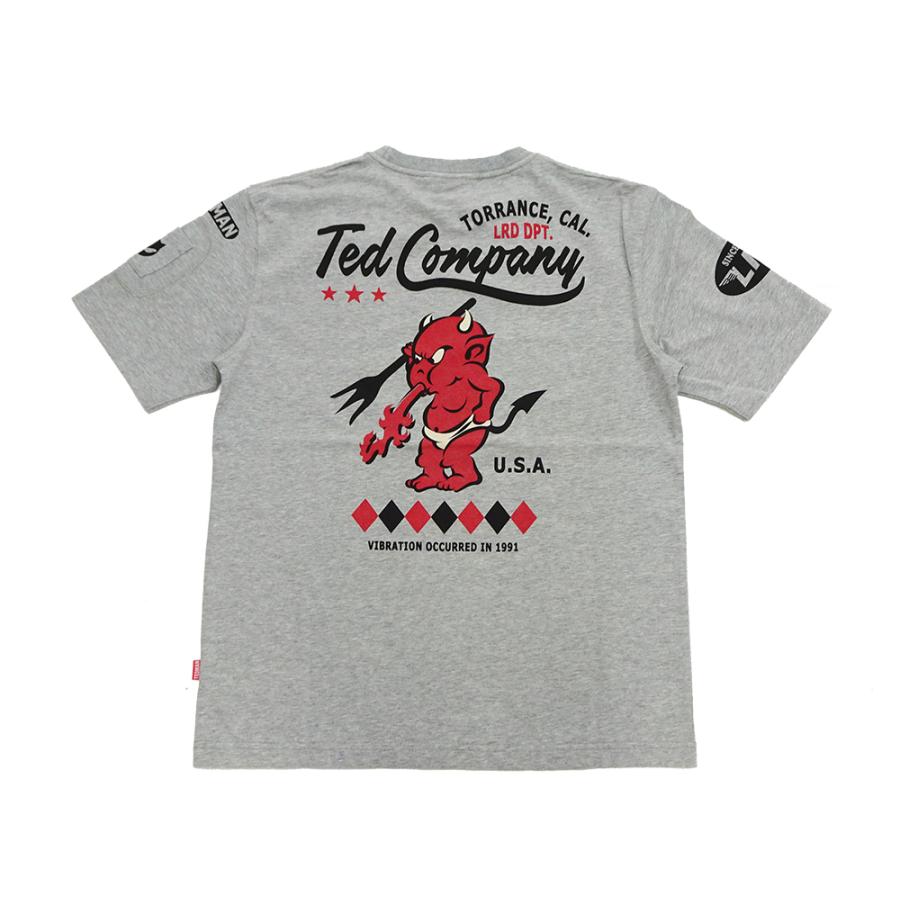 TEDMAN（テッドマン） Tシャツ ダイヤパターン スタンダード・テディ