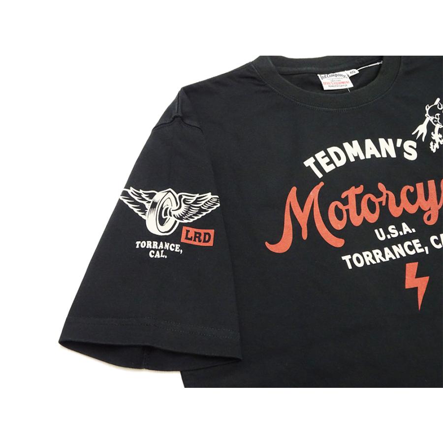 TEDMAN（テッドマン） 半袖Tシャツ ラッキー・バイカー・クラブ