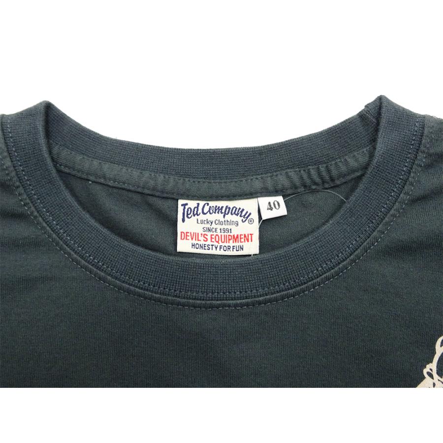 TEDMAN（テッドマン） 半袖Tシャツ ラッキー・バイカー・クラブ