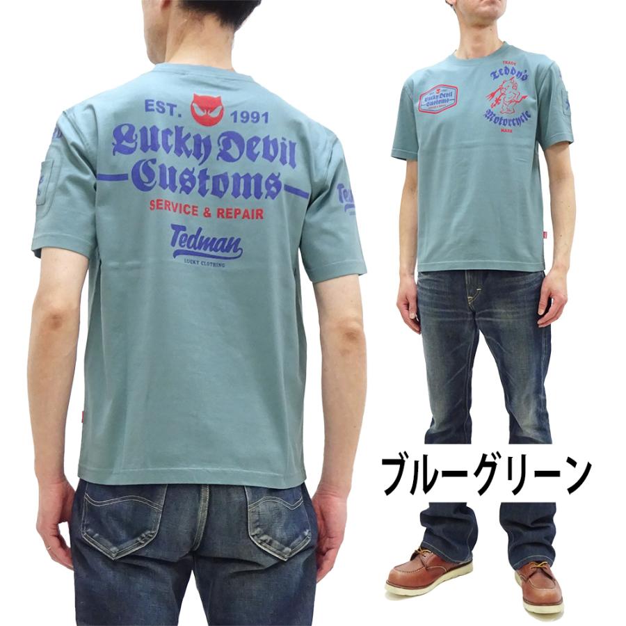 TEDMAN（テッドマン） Tシャツ メカニック・テディ ラッキーデビル