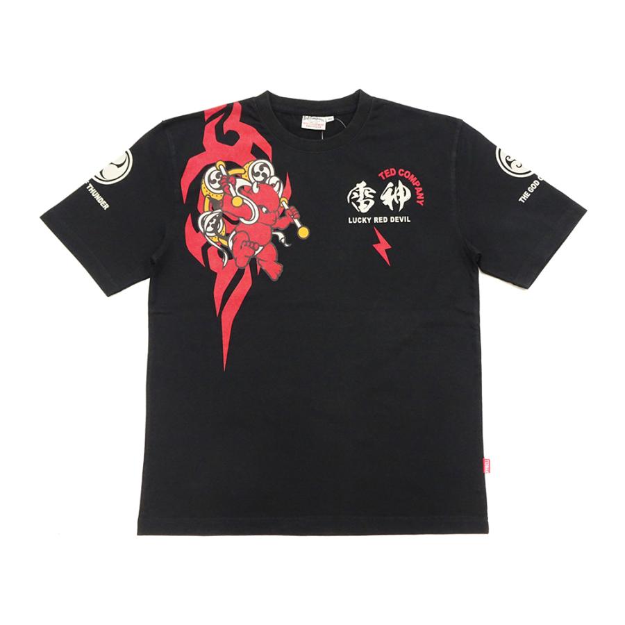 TEDMAN（テッドマン） Tシャツ 風神 & 雷神 赤鬼青鬼 トライバル 半袖T