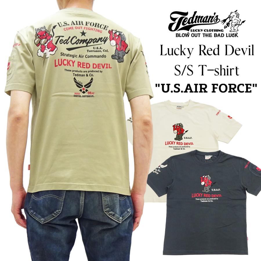 TEDMAN（テッドマン） Tシャツ TEDMAN U.S.AIR FORCE ミリタリー