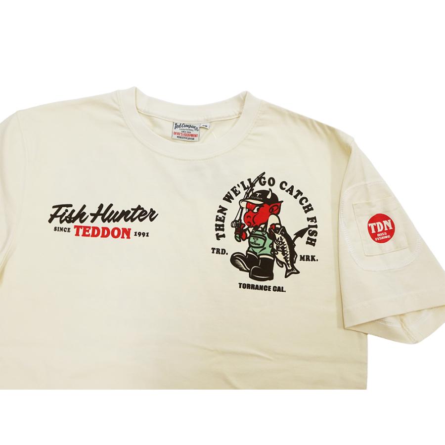 TEDMAN（テッドマン） 半袖Tシャツ TEDMAN Teddon アングラーテディ