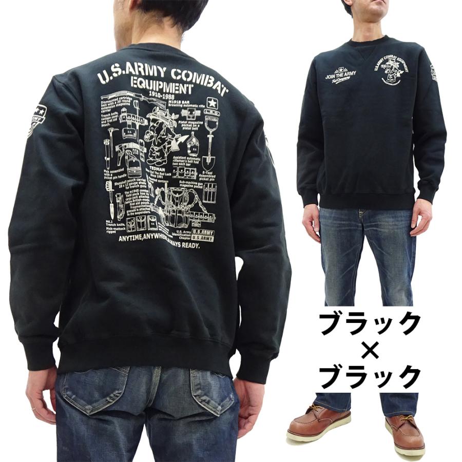 TEDMANテッドマンジップアップスウェットトレーナーフェード墨黒ブラック刺繍 TEDMAN（テッドマン） スウェットシャツ トレーナー 裏起毛スウェット