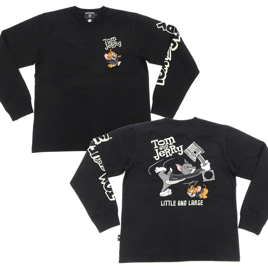 トム&ジェリー ロンT ネバーマインド 長袖Tシャツ カスタムデザイン