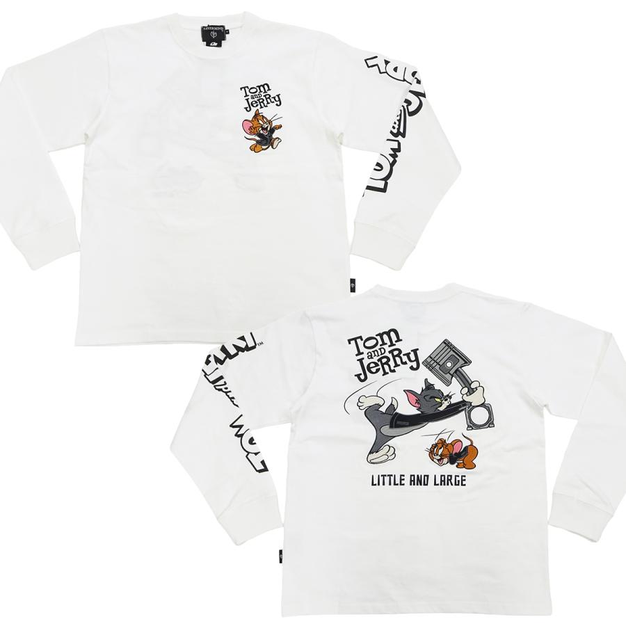 トム&ジェリー ロンT ネバーマインド 長袖Tシャツ カスタムデザイン