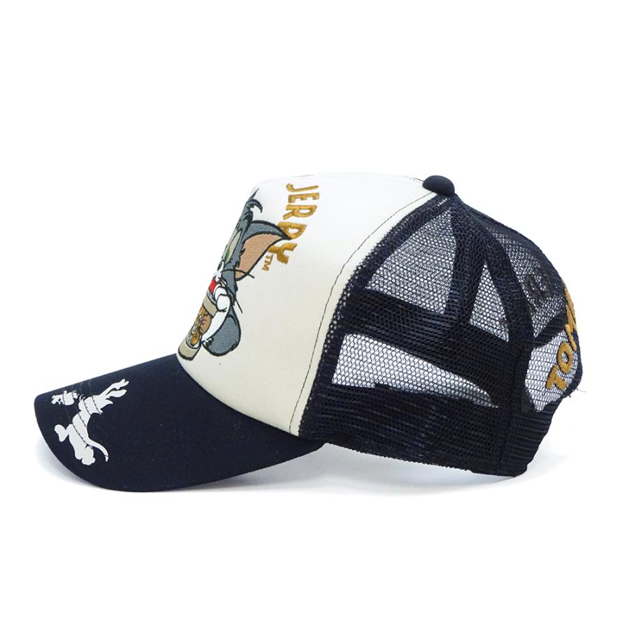 VANSON（バンソン） TOM & JERRY メッシュキャップ NEVERMIND トム