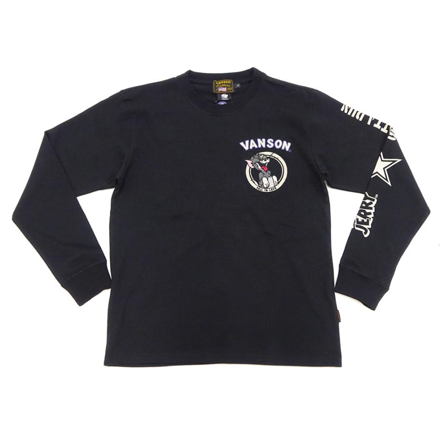VANSON（バンソン） トム & ジェリー 長袖Tシャツ ロンT トゥードルス