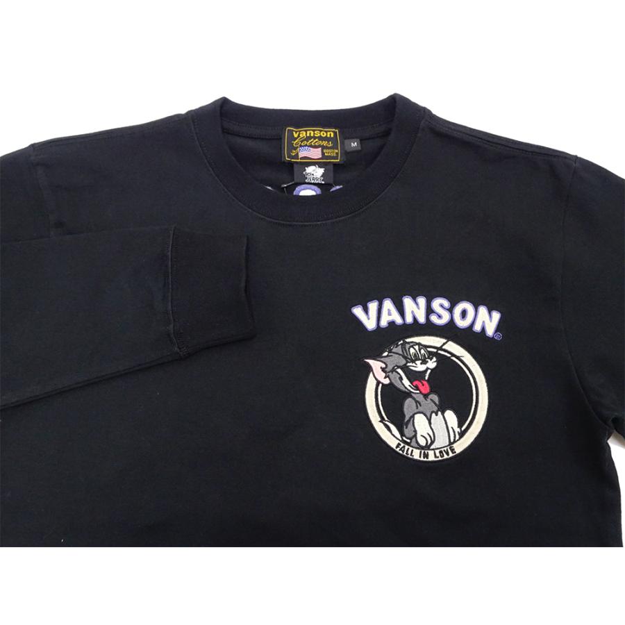 VANSON（バンソン） トム & ジェリー 長袖Tシャツ ロンT トゥードルス