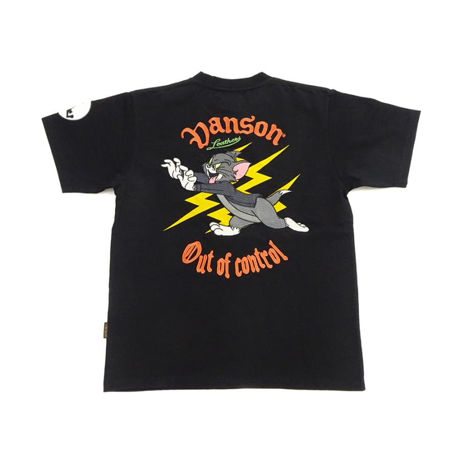 VANSON トム & ジェリー バンソン 半袖Tシャツ カスタムデザイン VANSON トム & ジェリー バンソン 半袖Tシャツ カスタムデザイン