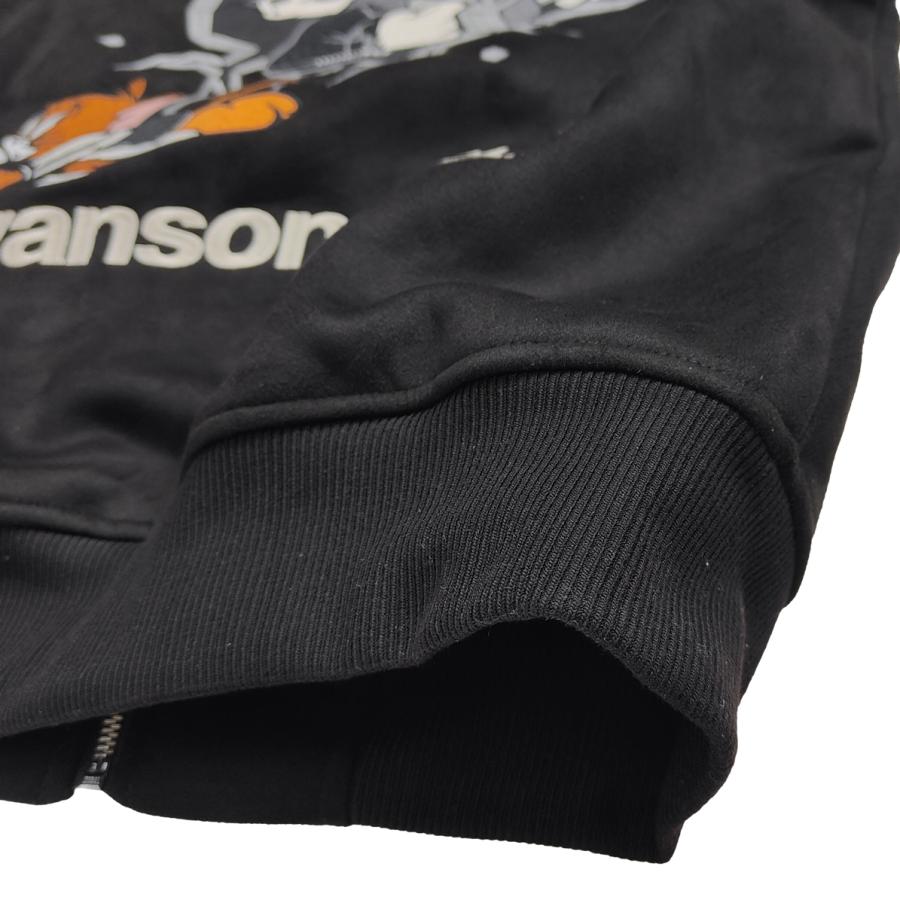 VANSON（バンソン） トム&ジェリー 裏ボア モイストスウェード ジップ