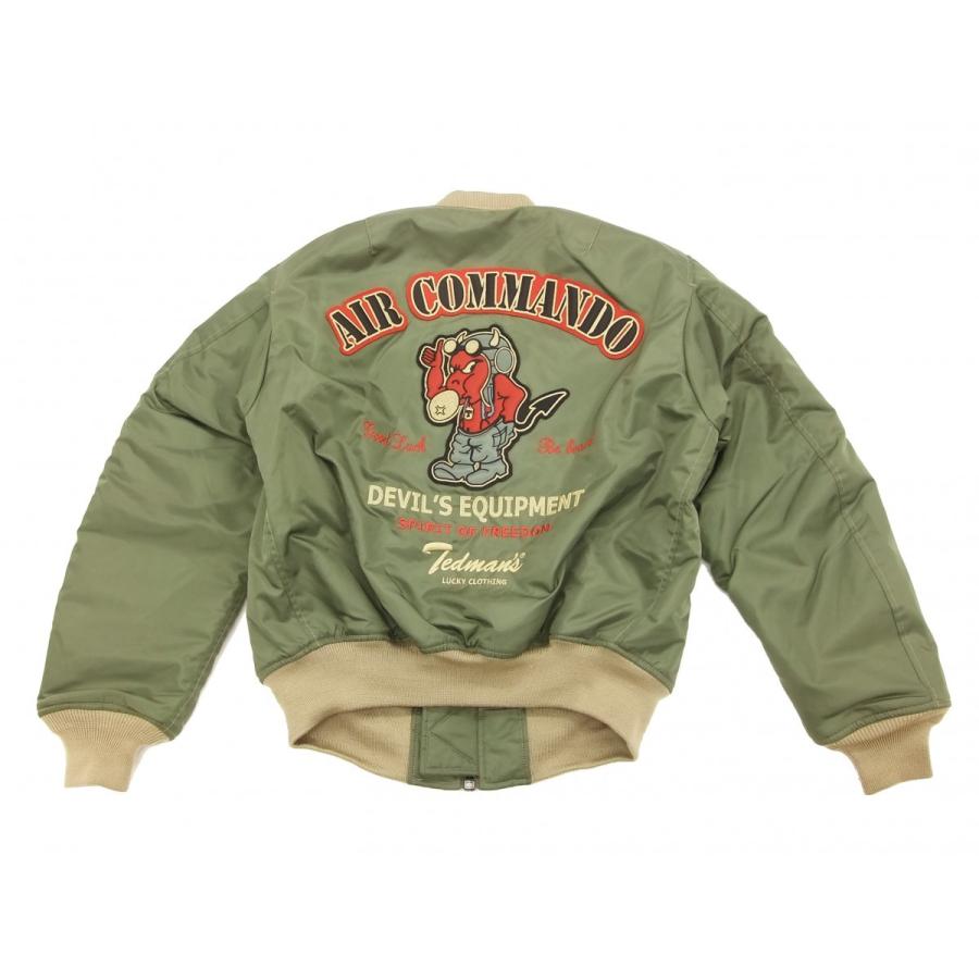 TEDMAN テッドマン MA-1 フライトジャケット AIR COMMANDO 特殊 TEDMAN テッドマン MA-1 フライトジャケット AIR COMMANDO 特殊