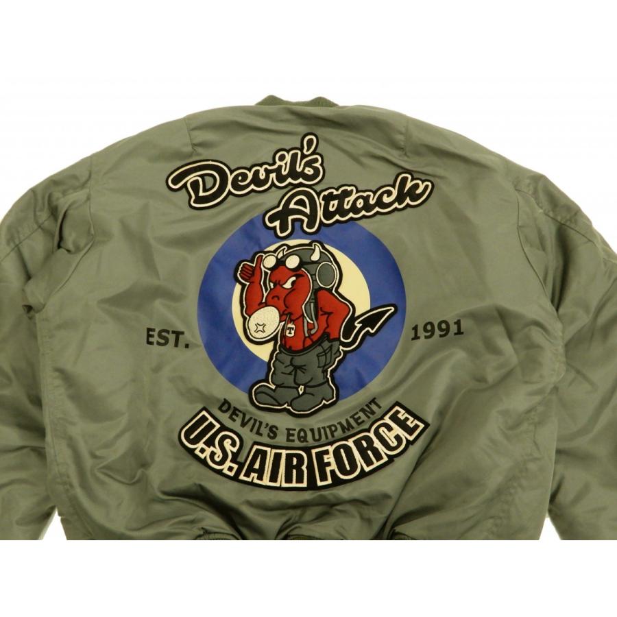 TEDMAN テッドマン MA-1 フライトジャケット 爆撃航空部隊 DEVIL