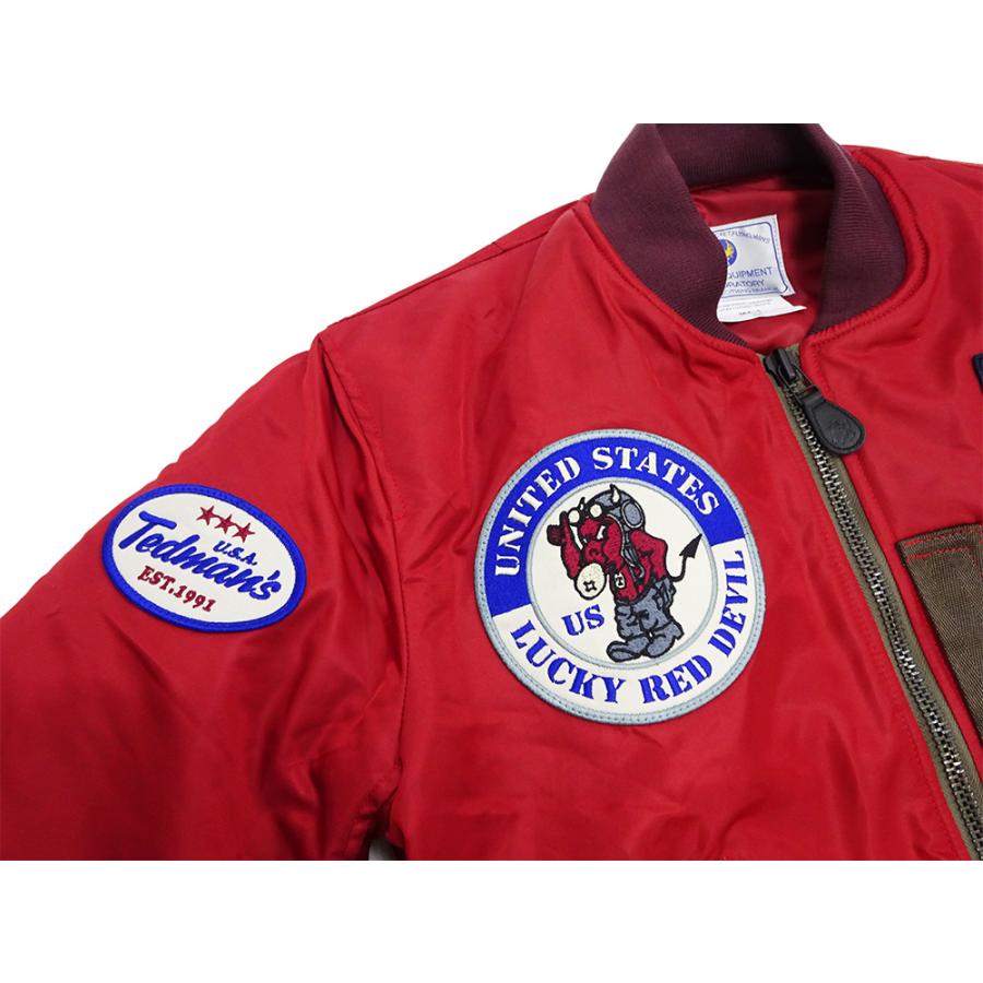 TEDMAN テッドマン MA-1 フライトジャケット ミリタリー TEDMAN テッドマン MA-1 フライトジャケット ミリタリー