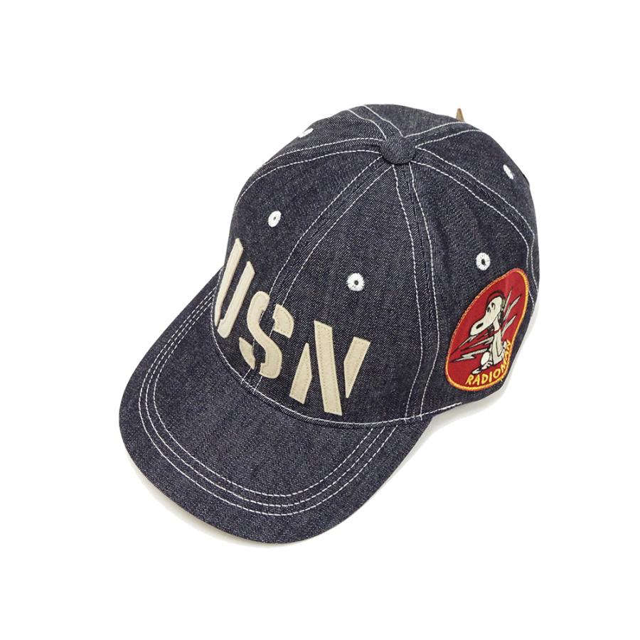 TOYS McCOY（トイズマッコイ） デニムキャップ スヌーピー 帽子 10oz