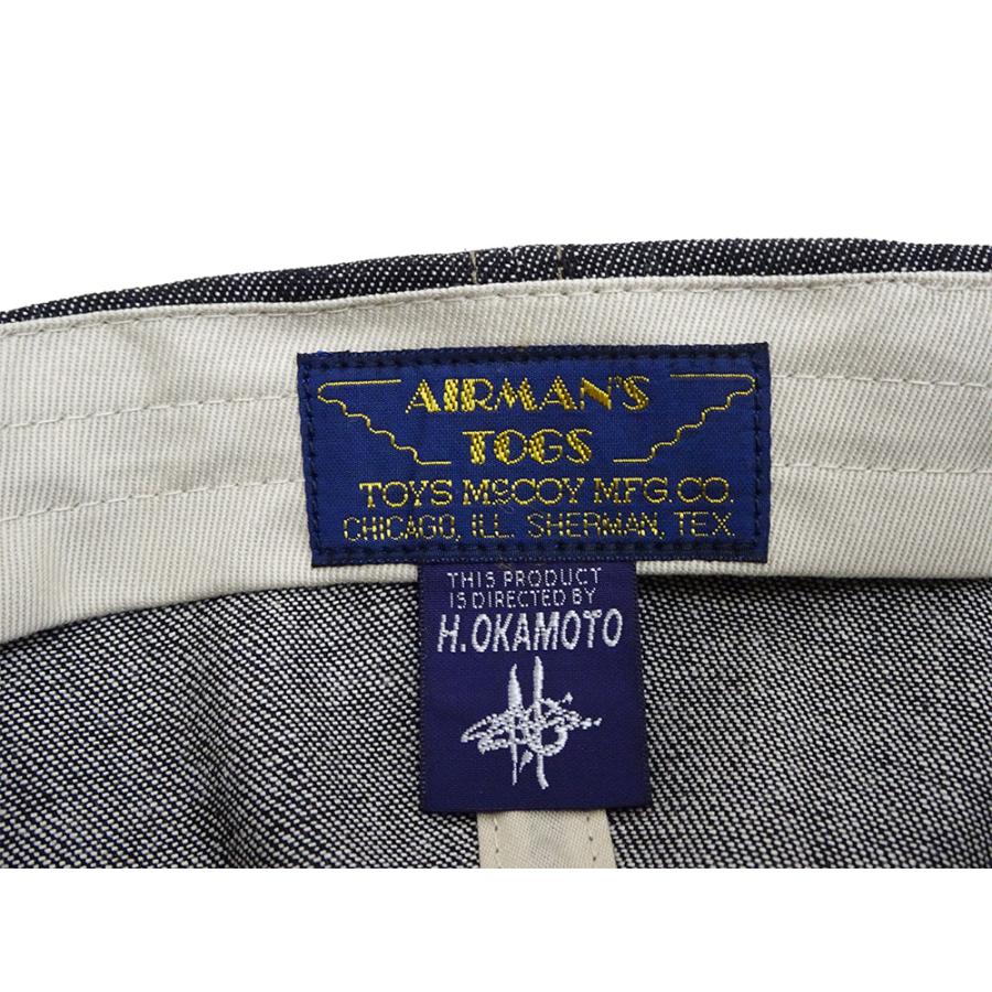 TOYS McCOY（トイズマッコイ） 10oz ブラックデニム キャップ 帽子