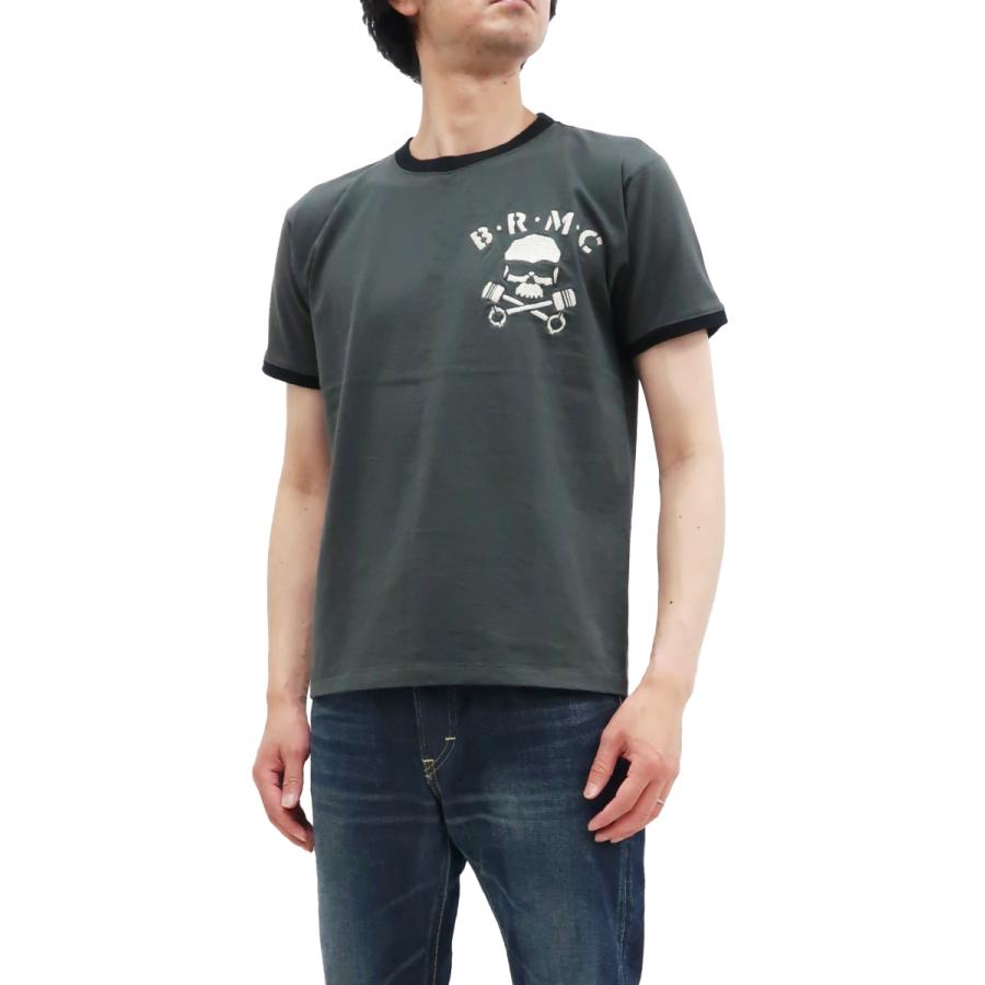 トイズマッコイ WILD ONE 半袖Tシャツ TOYS McCOY ジョニー リンガーTシャツ B.R.M.C 米綿空紡糸 TMC2213 ブラック 新品｜rodeomatubara｜10