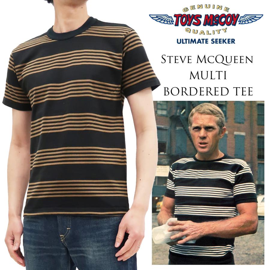 TOYS McCOY トイズマッコイ マルチボーダーTシャツ スティーブ