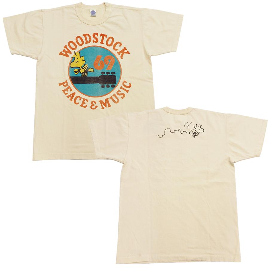 TOYS McCOY（トイズマッコイ） Tシャツ SNOOPY TEE WOODSTOCK 69