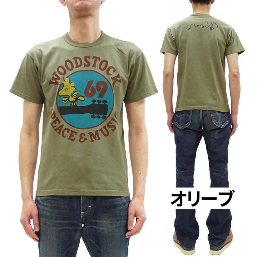 TOYS McCOY（トイズマッコイ） Tシャツ SNOOPY TEE WOODSTOCK 69