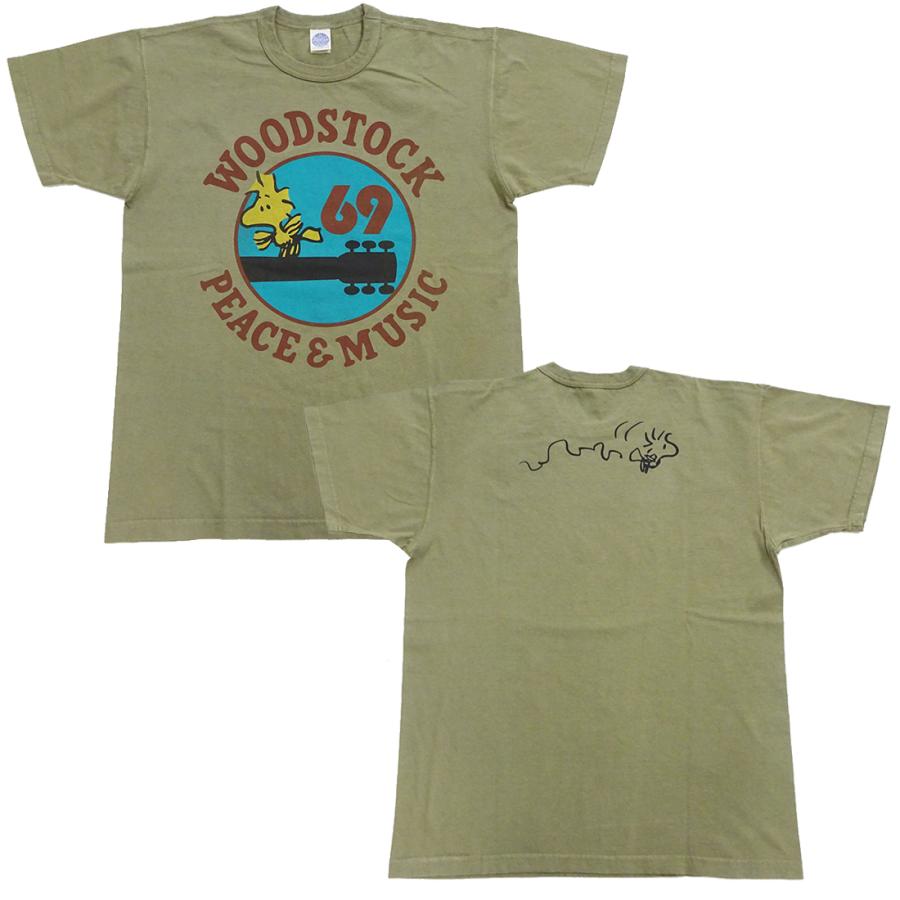 TOYS McCOY（トイズマッコイ） Tシャツ SNOOPY TEE WOODSTOCK 69