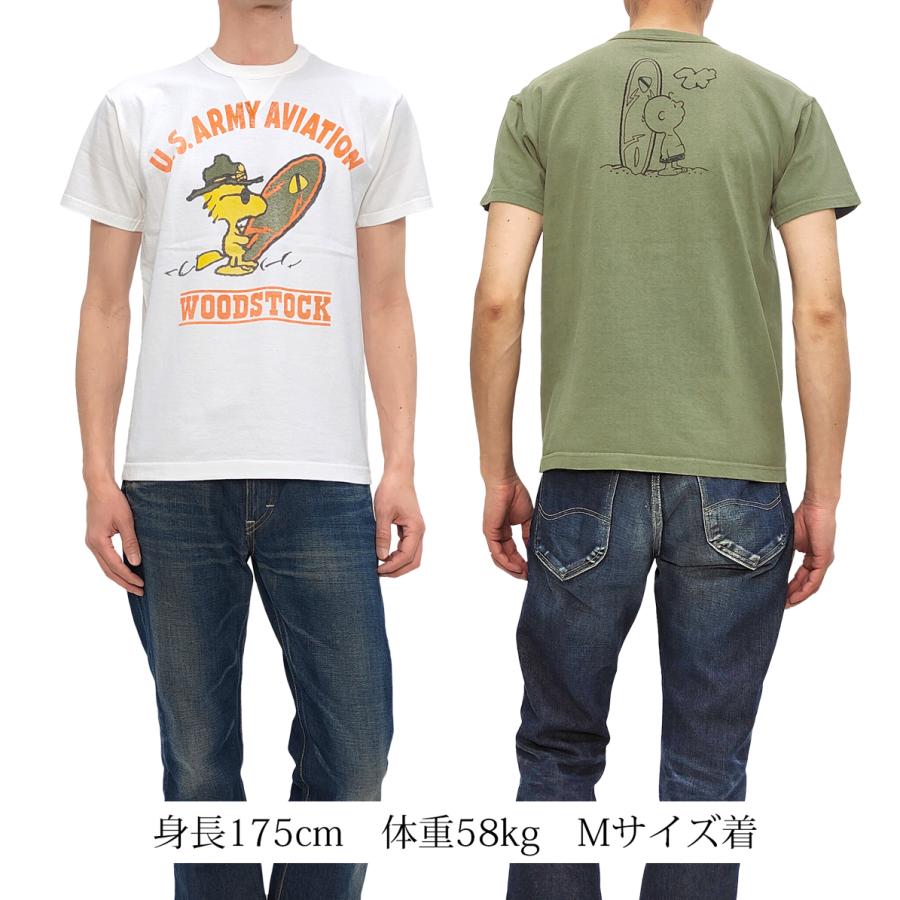 TOYS McCOY（トイズマッコイ） Tシャツ SNOOPY TEE WOODSTOCK 69