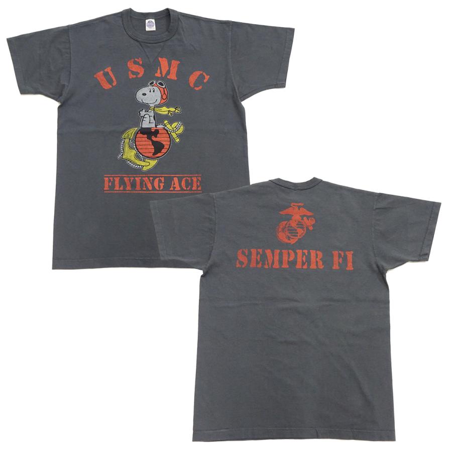TOYS McCOY（トイズマッコイ） Tシャツ SNOOPY TEE USMC 米海兵隊