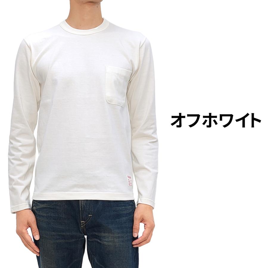 TOYS McCOY（トイズマッコイ） 長袖 ポケットTシャツ 無地 未洗い