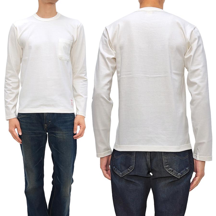 TOYS McCOY（トイズマッコイ） 長袖 ポケットTシャツ 無地 未洗い