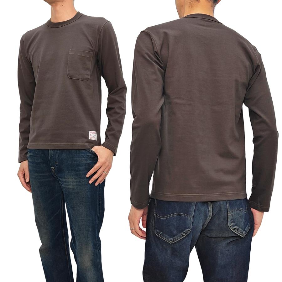 TOYS McCOY（トイズマッコイ） 長袖 ポケットTシャツ 無地 未洗い