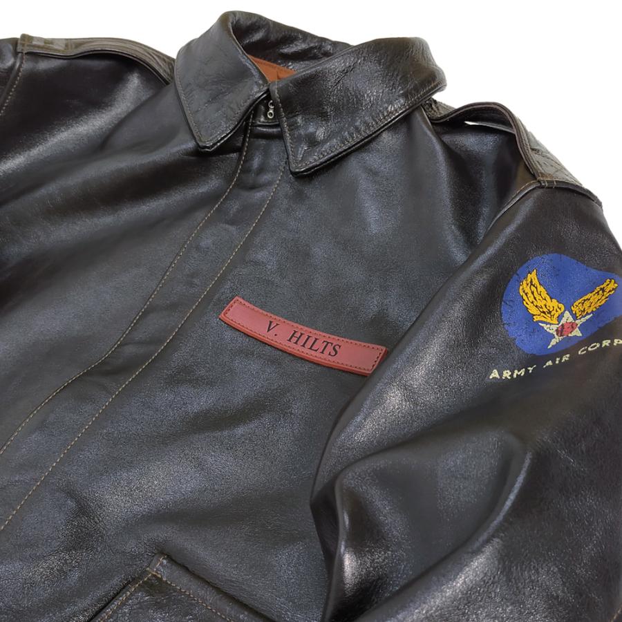 TOYS McCOY トイズマッコイ A-2 フライトジャケット CAPTAIN V TOYS McCOY トイズマッコイ A-2 フライトジャケット CAPTAIN V
