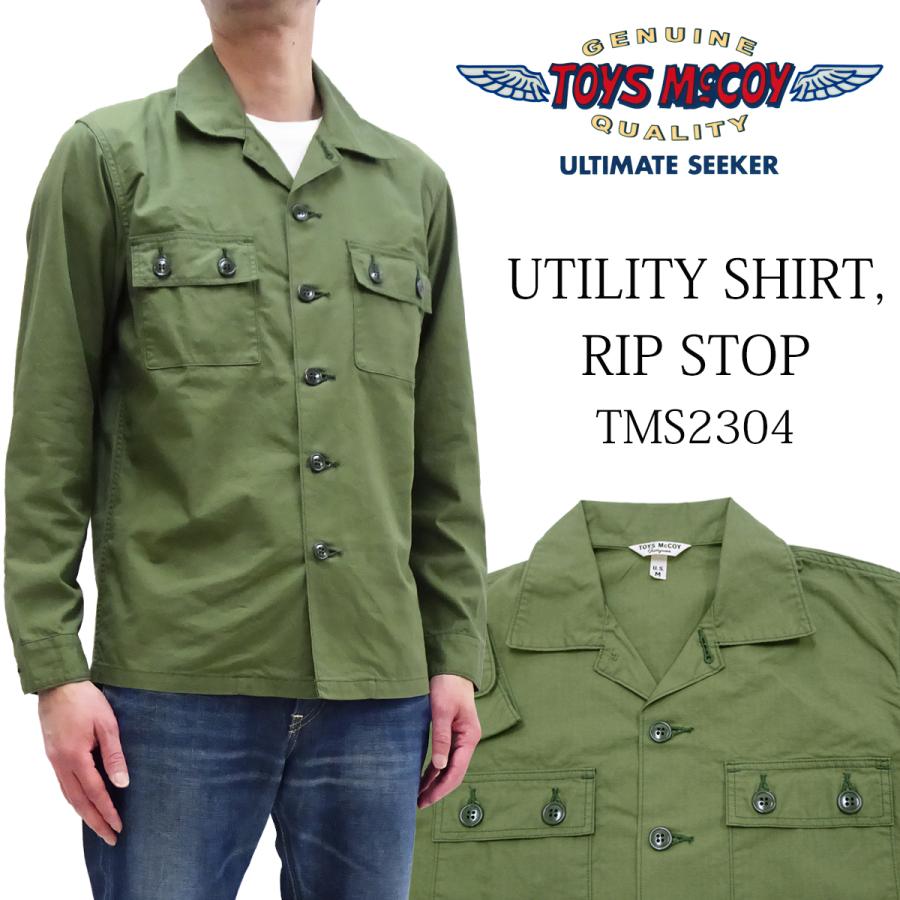 TOYS McCOY トイズマッコイ ユーティリティーシャツ リップス TOYS McCOY トイズマッコイ ユーティリティーシャツ リップス