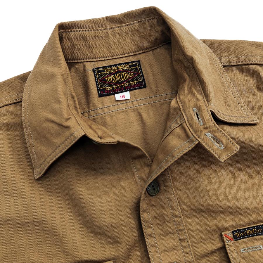 TOYS McCOY（トイズマッコイ） ヘリンボーン ワークシャツ & CO