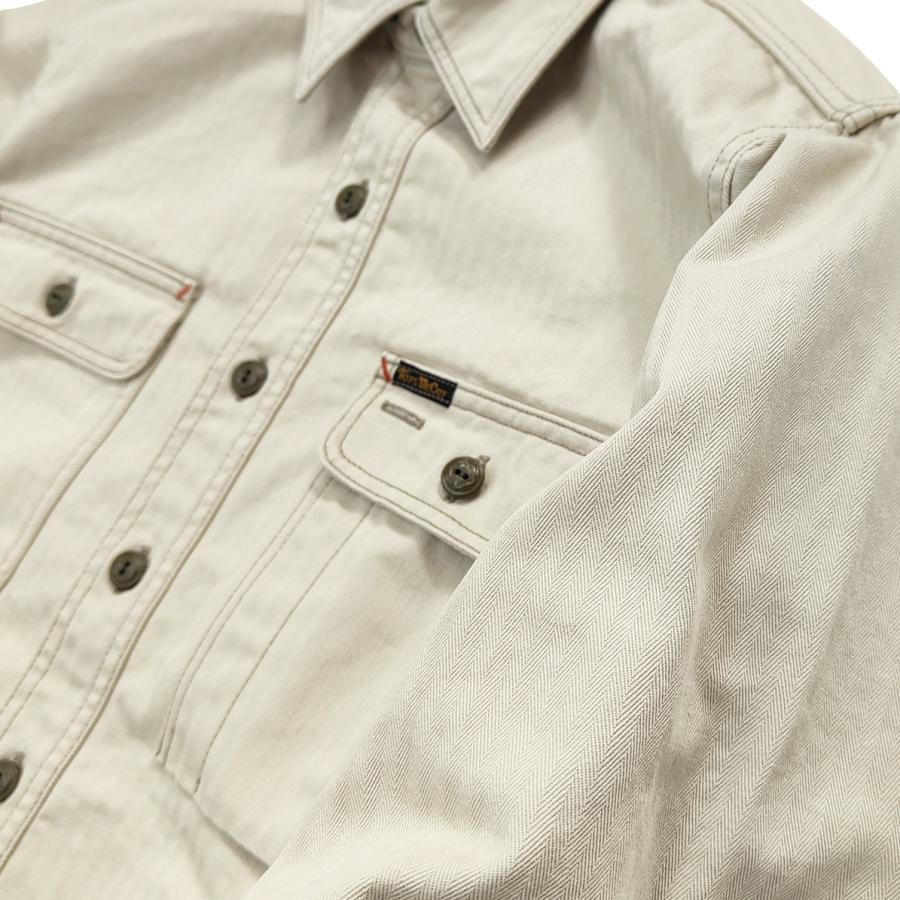 TOYS McCOY（トイズマッコイ） ヘリンボーン ワークシャツ & CO